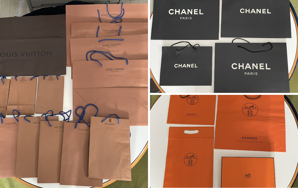 ブランドの箱や紙袋（Louis Vuitton, Chanel, Hermès） ひさや on X: 