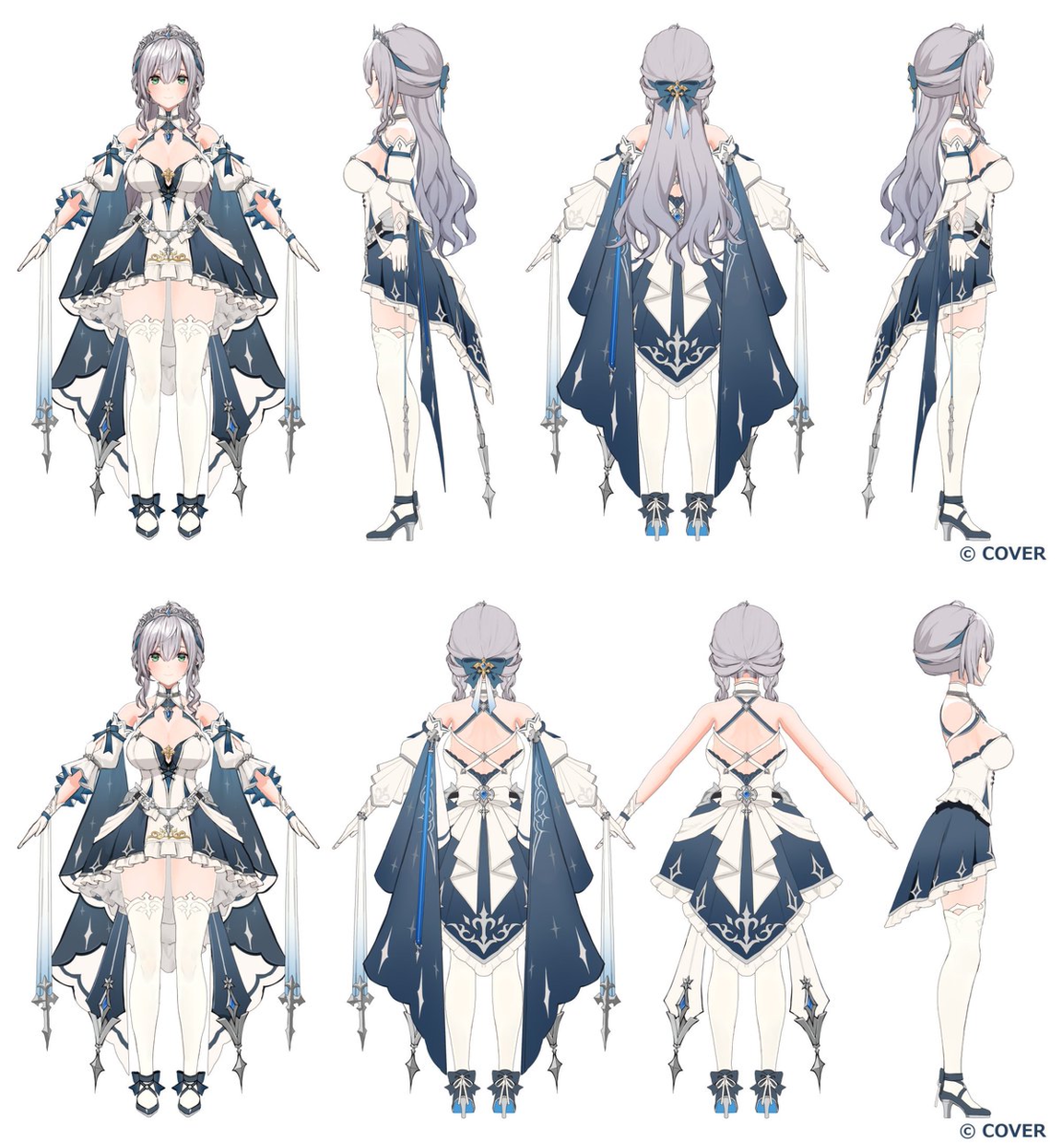 白銀ノエル等身大タペストリー 生誕祭2025衣装 わたお c108 わたお on X: 