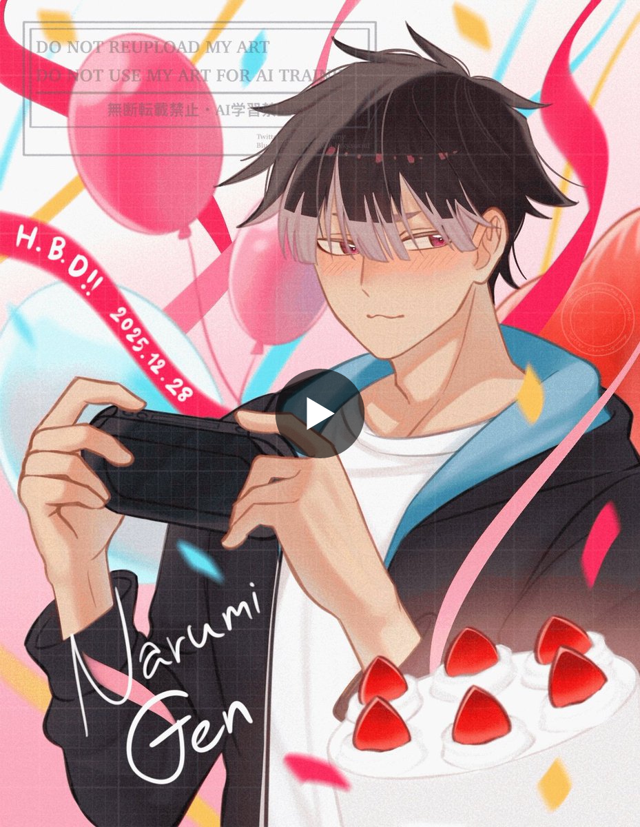 鳴海弦 バースデイ 2025 Choco.Cat on X: 
