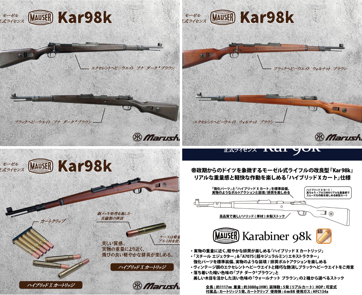 マルシン等　kar98k ステンレス製強化改良エキストラクター＆エジェクター マルシン工業株式会社 on X: 