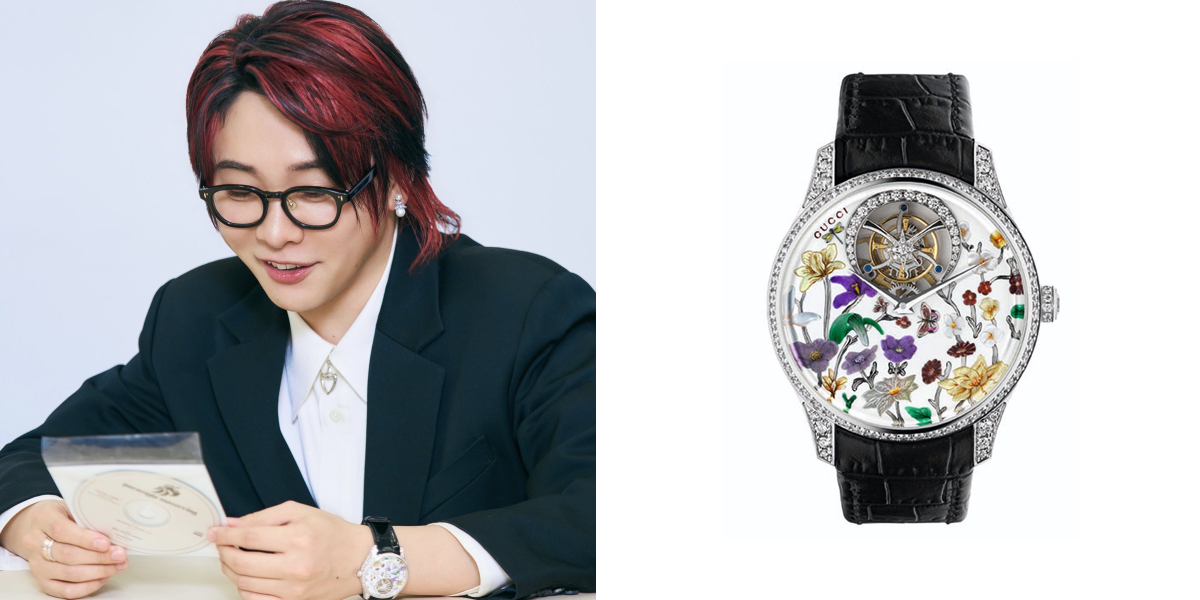 GUCCI Gタイムレス 大森元貴着用腕時計 32mm ねむを。 on X: 