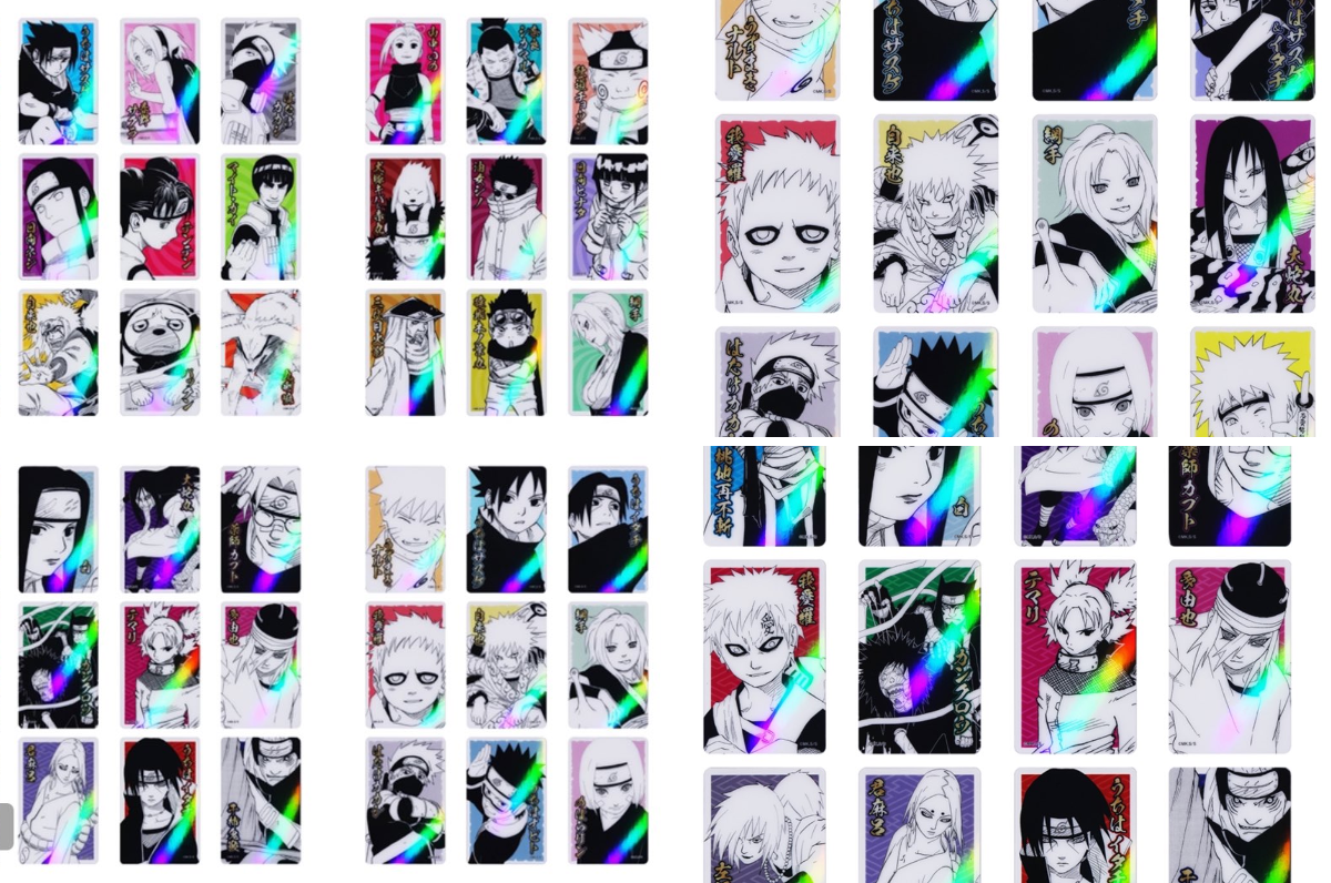 NARUTO ナルト ホロクリアカード　12枚セット　全4組　10個セット しゅんドラン on X: 