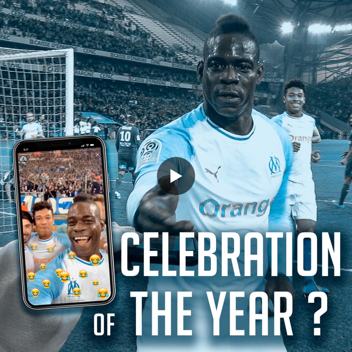 Balotelli Selfie Celebration