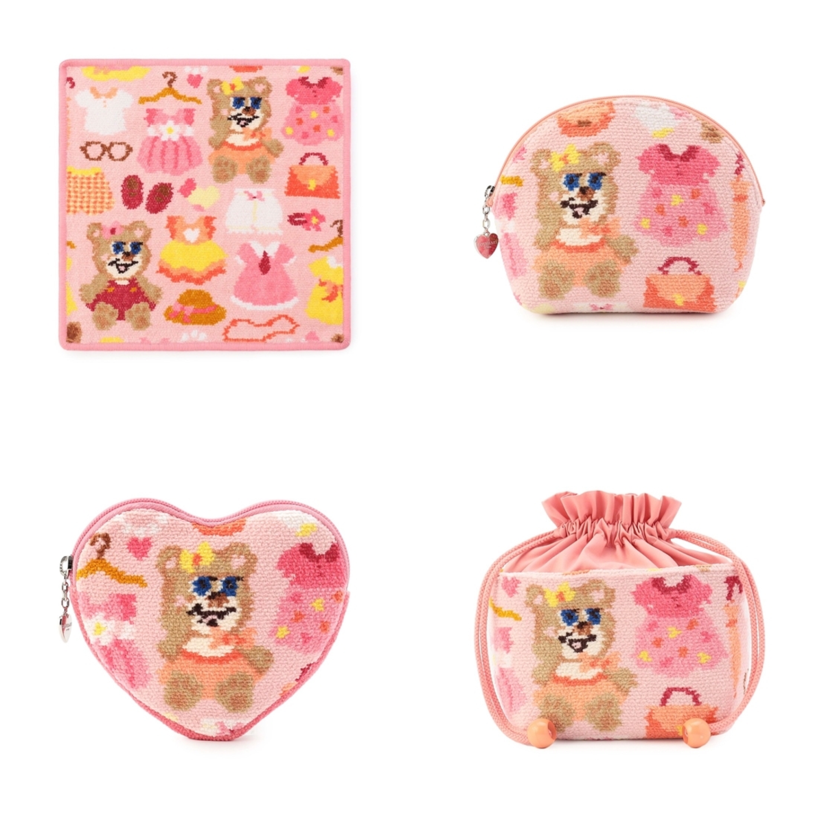 【新品未開封】ラブラリーフェイラー　ニナズクローゼット　ハンカチとポーチセット マルイウェブチャネル on X: 