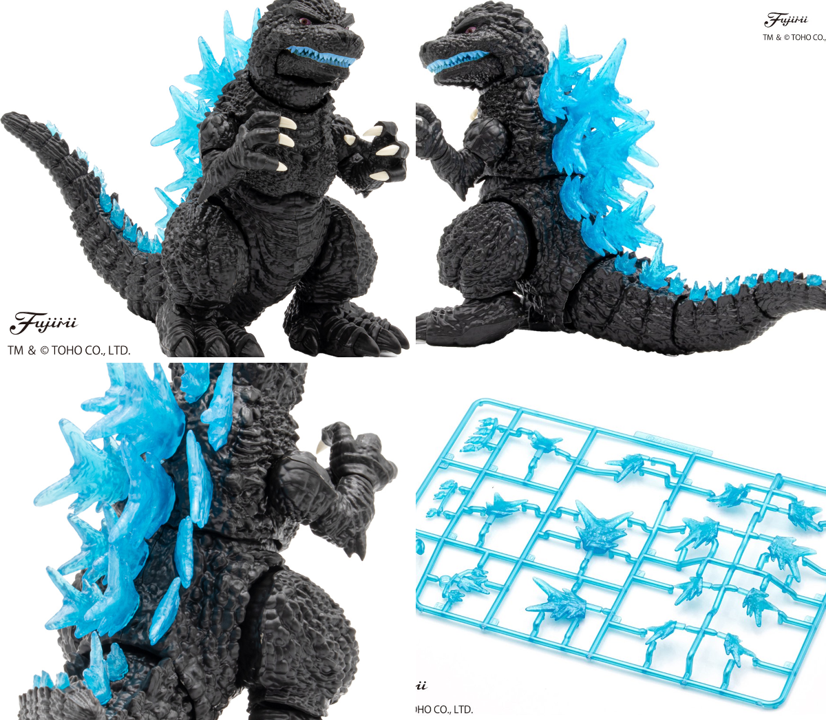 ゴジラ on ゴジラグッズinfo フジミ模型の チビマルゴジラシリーズ に ゴジラ 2023 熱線放射Ver が登場 背びれ 口蓋 舌パーツは 熱線放射Ver のために 新規調色した青色の成形色で再現 詳細 https t co flzxRoTRd9 ゴジラ Godzilla フジミ
