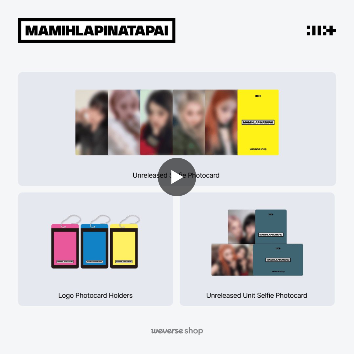 Weverse Shop 위버스샵 on X: 