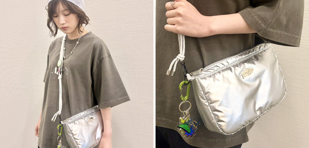 Aooo アウー ショルダーバッグ バッグ 新品 シルバー銀 グッズ 鞄 ツアー Aooo a X: 