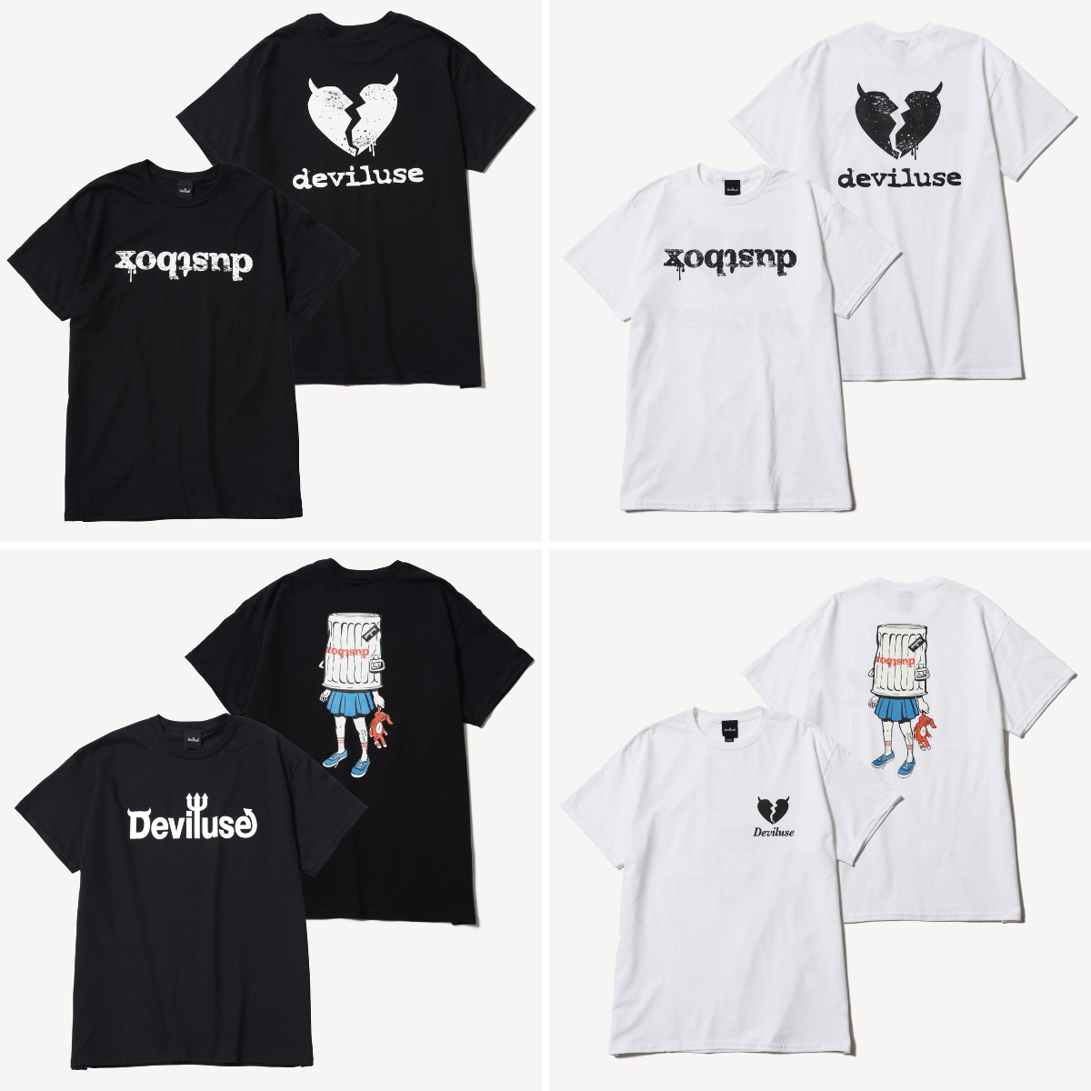 dustbox x Deviluse コラボ Tシャツ deviluse on X: 