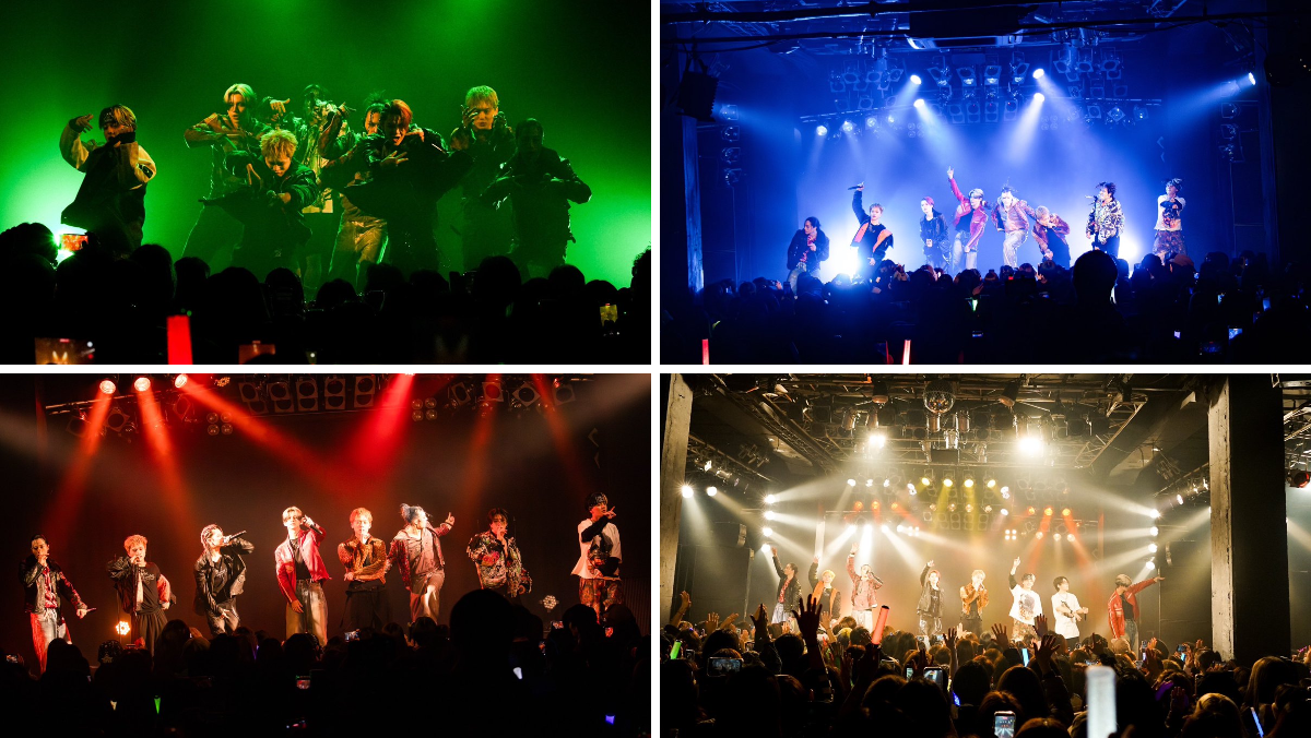 ONE OR EIGHT X:ssä: ”[🎤] LIVE TOUR -GATHER- FINAL in JAPAN（Zepp