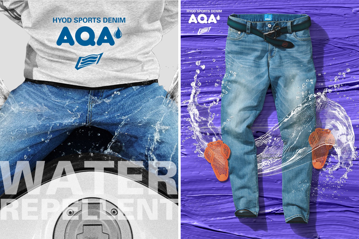 Hyod Products в X: „HYOD SPORTS DENIM-AQA（TAPERED）は