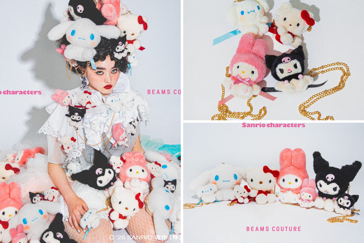 BEAMS COUTURE sanrio ぬいぐるみ ポシェット サンリオ【公式】 on X: 