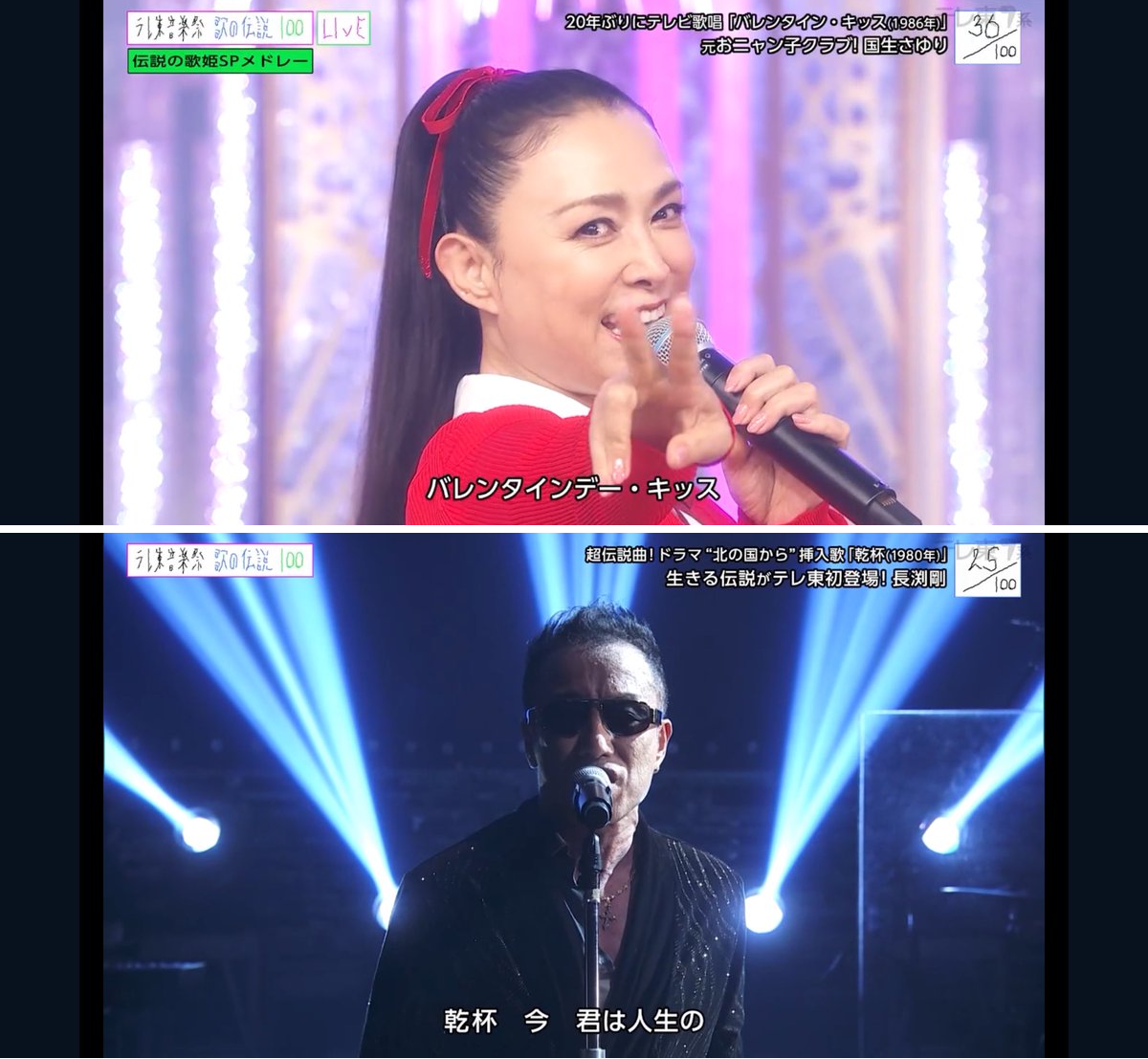 国生さゆり 長渕剛