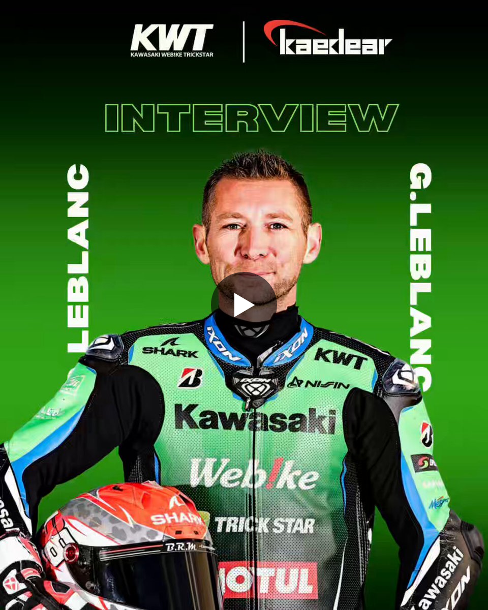 Team Kawasaki Webike Trickstar Japan on X: 
