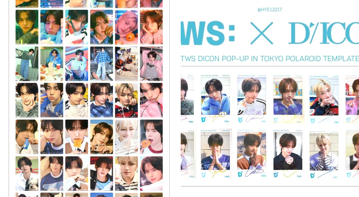 TWS DICON ポップアップ POPUP インスタントフォト トレカ 10枚 TWS