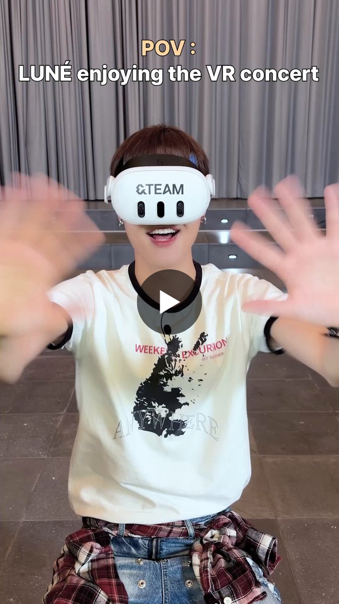 &TEAM VR BOUNDLESS ニコラス ホログラム スペシャル &TEAM VR CONCERT