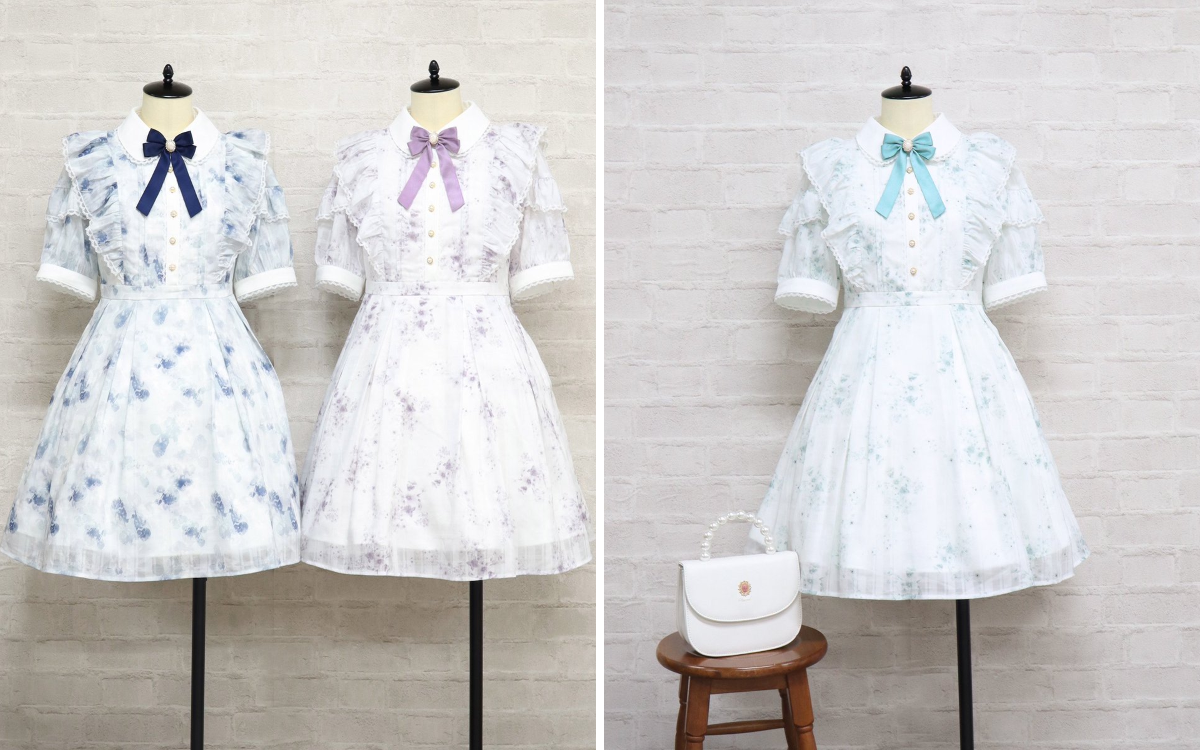 Amavel Girly Flour ワンピース 花柄 青 ブルー Amavel on X: 
