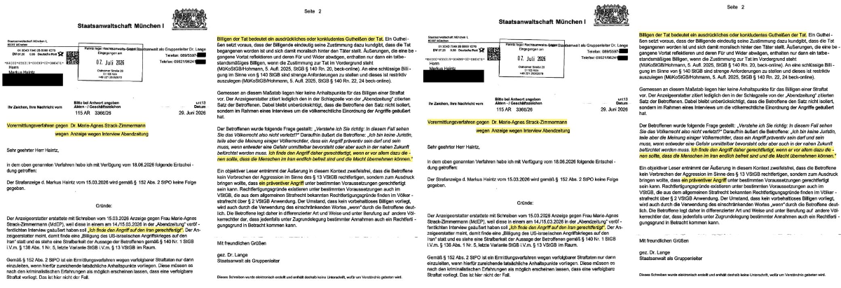 Rechtsanwalt #MarkusHaintz begreift immer noch nicht, das #Deutschland mit weisungsgebundener #Staat...