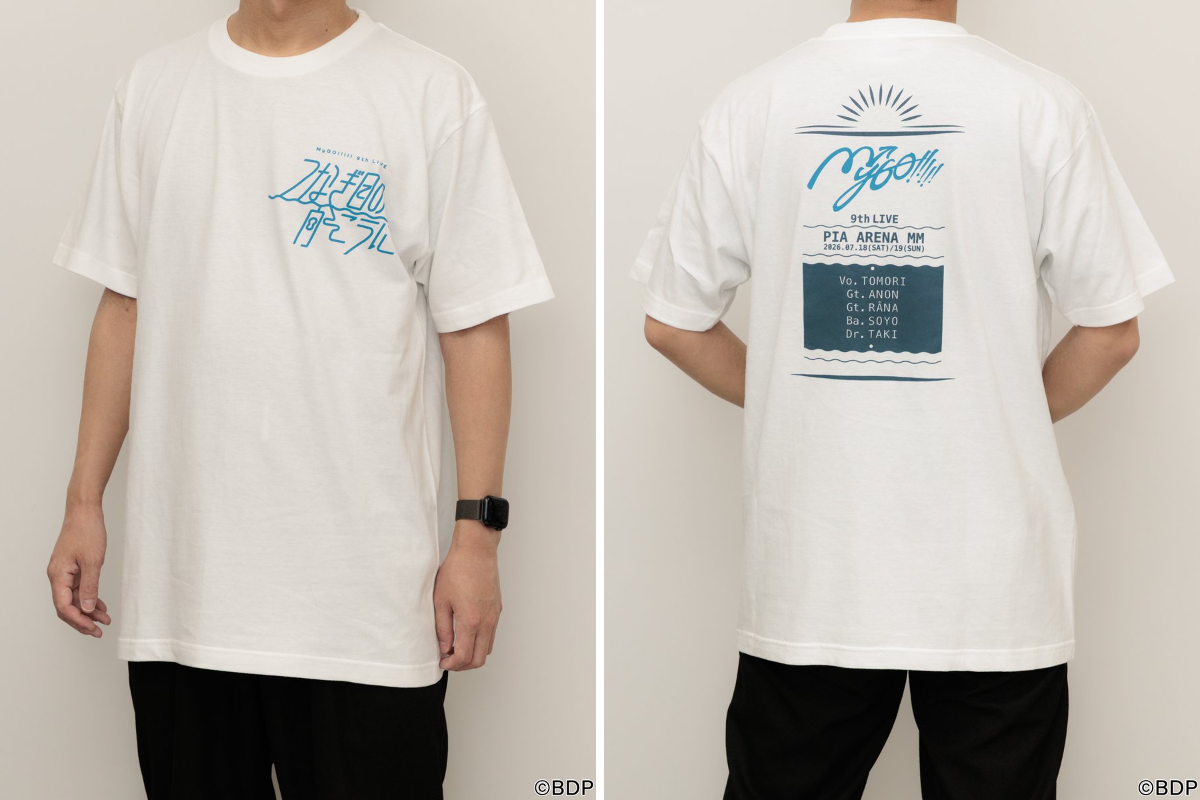 MyGO!!!!! 9thライブ 特典 ドライTシャツ両日、銀テープセット ブシロードクリエイティブ公式 on X: 