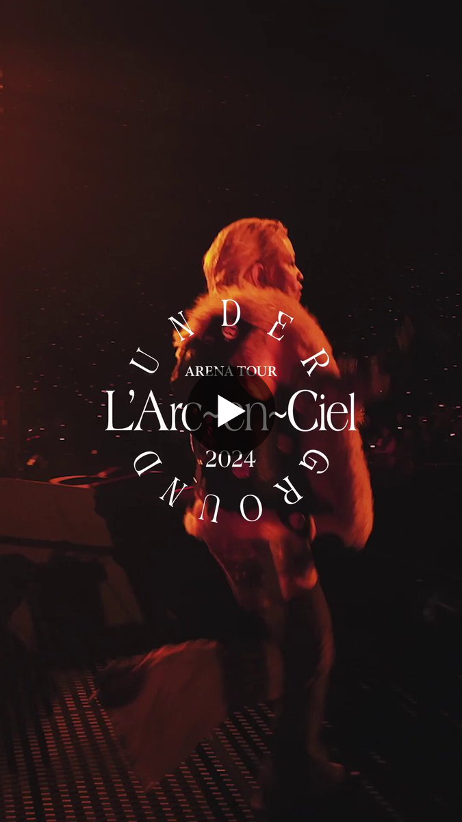 L'Arc-en-Ciel ARENA TOUR 2024 DVD ラルク L'Arc-en-Ciel on X: 