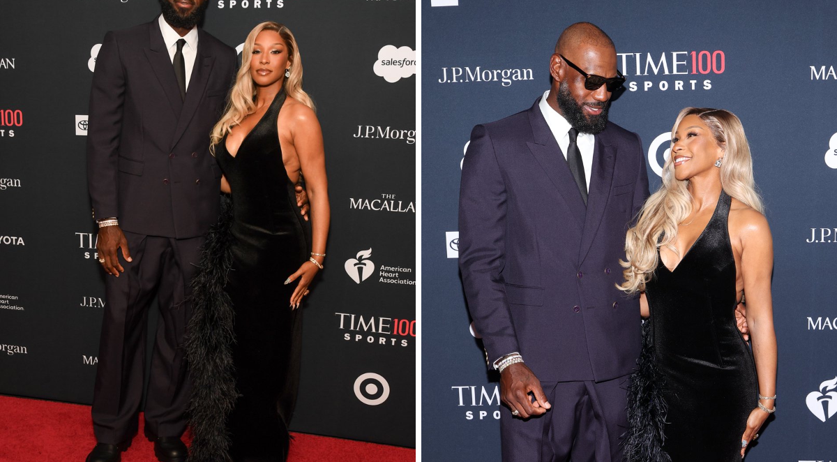 Complex Style on X: "LeBron James and Savannah James look stunning at ...
