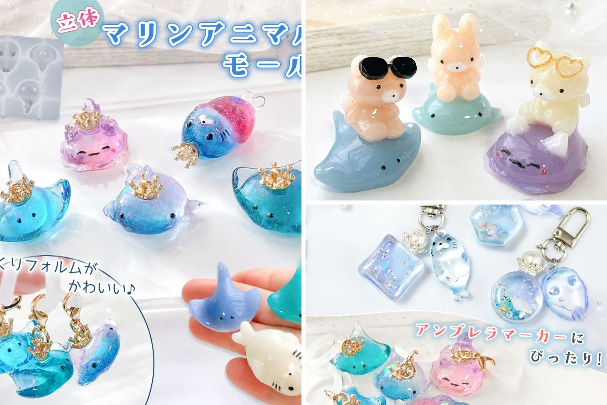 メル30077様おまとめ。レジン あじさい リング ハート 海 猫 サーフィン 隠れ工房GreenOcean/レジン・ハンドメイド資材のお店 on X: 