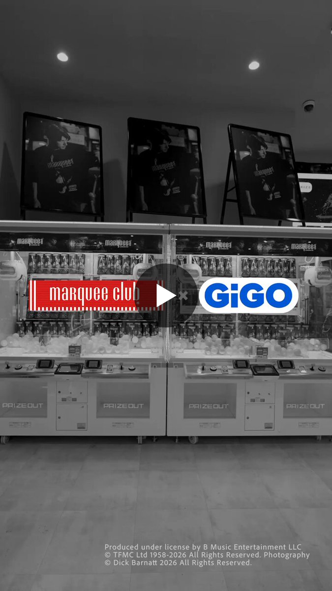 GiGOグループのお店 公式 ב-X: Marquee Club × GiGO🎸 限定景品がGiGO