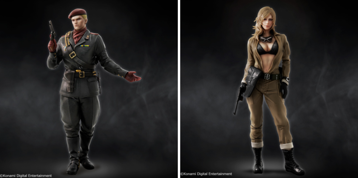 未開封】L GEAR SOLID Δ オセロット エヴァ 6体セット 4種セット