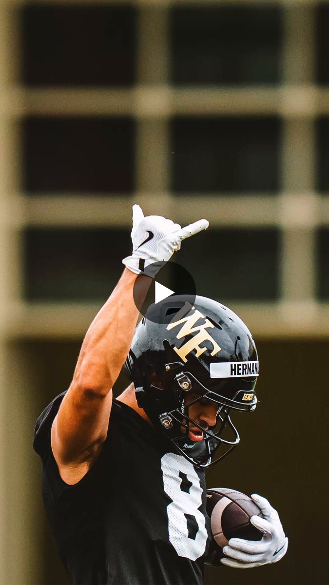 Wake Forest Football on X: 