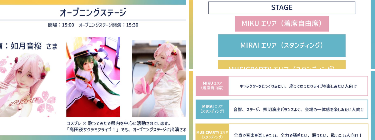 Miku's Mirai Music Party@みみみぱーてぃー on X: 