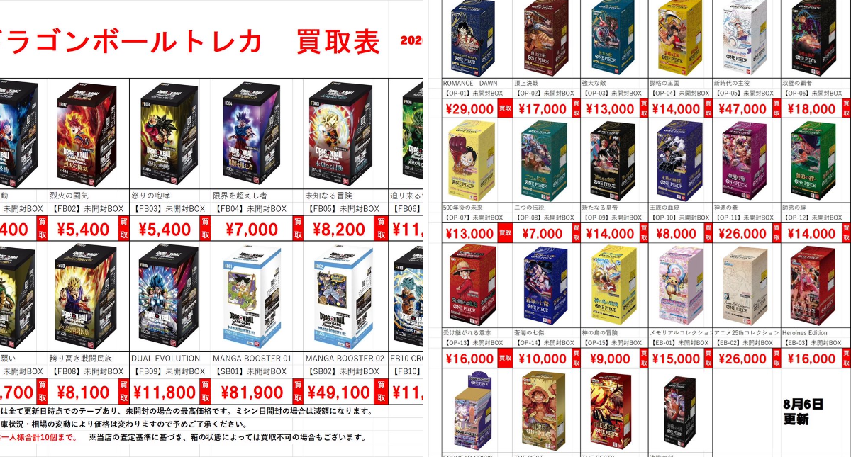 ぐるぐる大帝国牛久店トレカ na platformě X: „🔥ドラゴンボールBOX