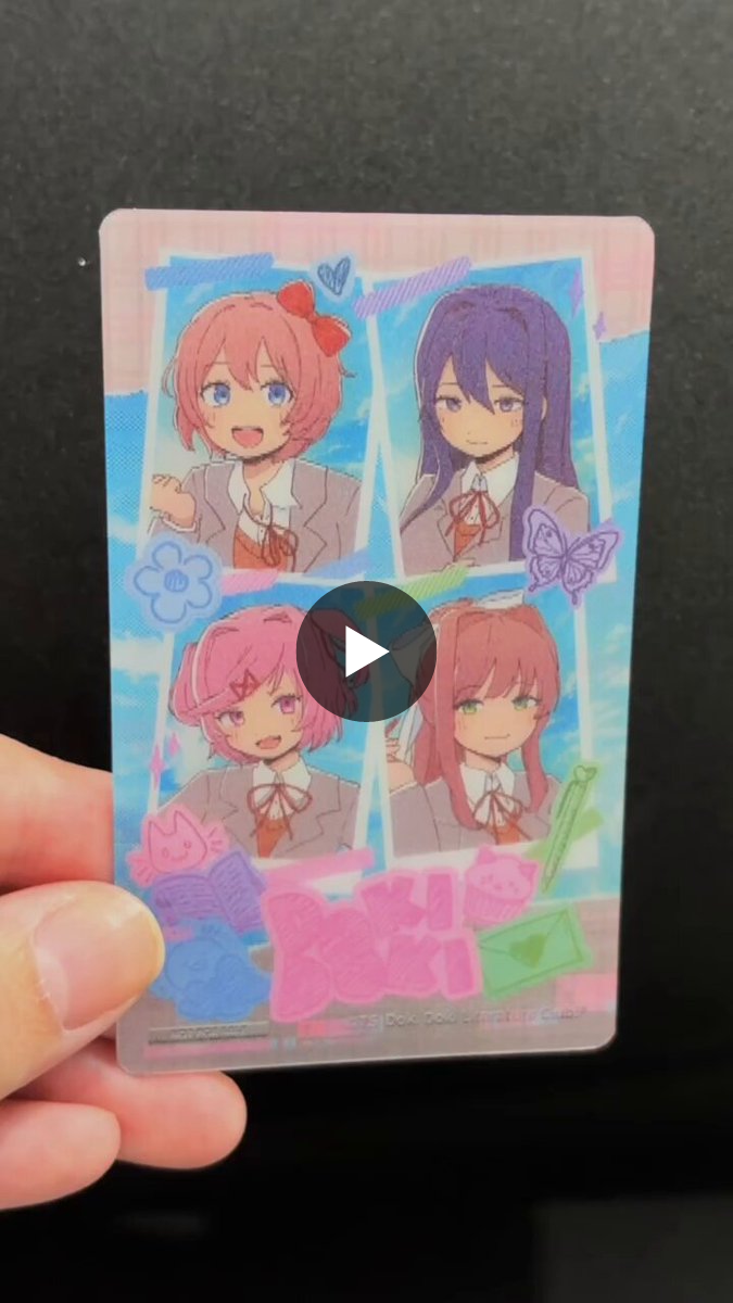 DDLC 東京タワーコラボ　特典缶バッジ　レンチキュラーカード チケット Co・Lab-TOKYO-🗼 on X: 