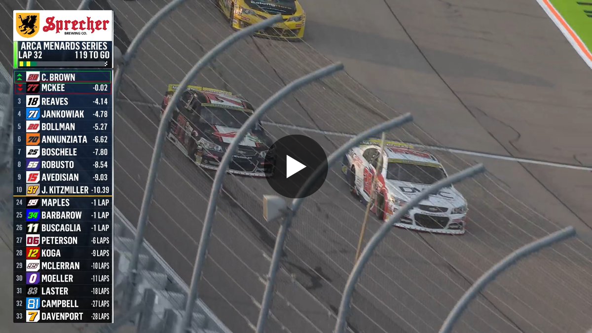 ARCA Menards Series on X: 