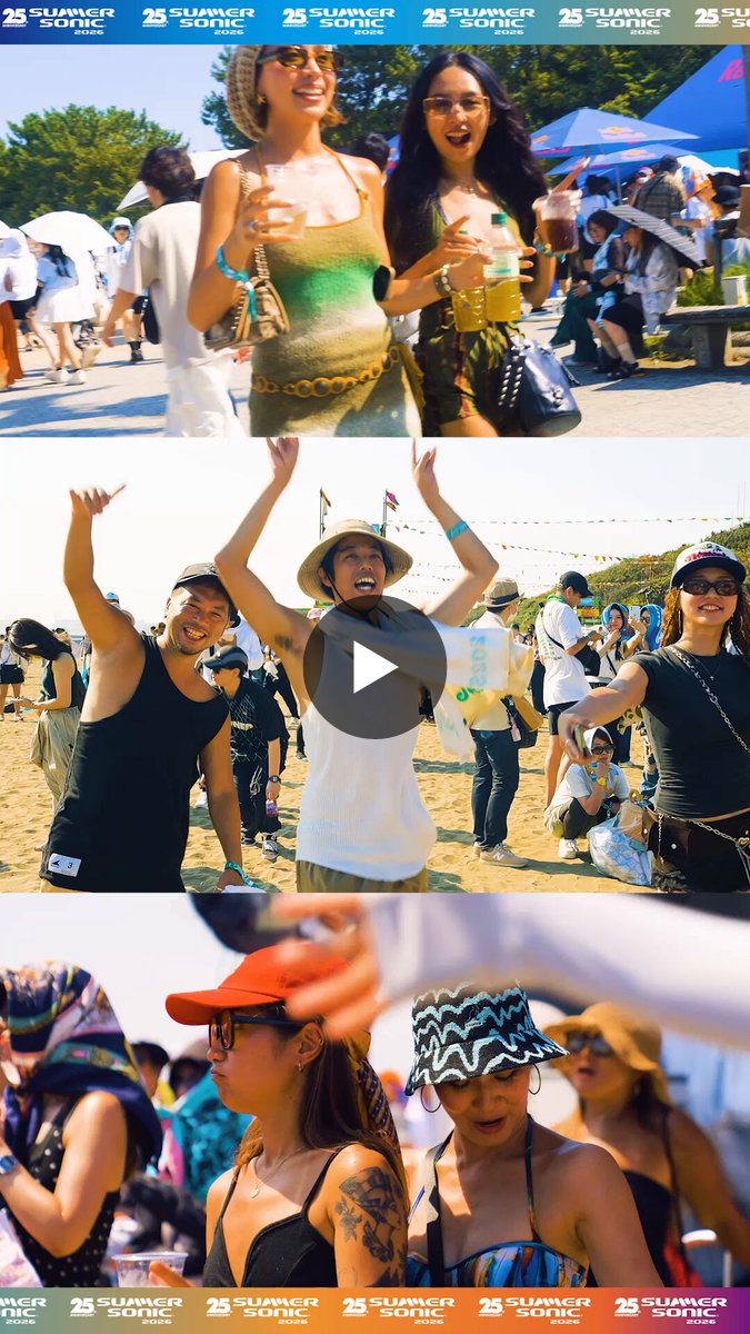 SUMMER SONIC on X: 