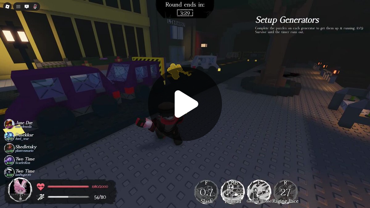 mylkora on X: "i will Get you forsaken Shedletsky" / X