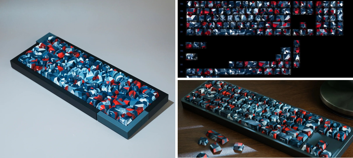 DesktopTribe GRDT カラフルキーキャップ HYPESHOP в X: „[Sale] ── Desktop Tribe GRDT カラフルキーキャップ