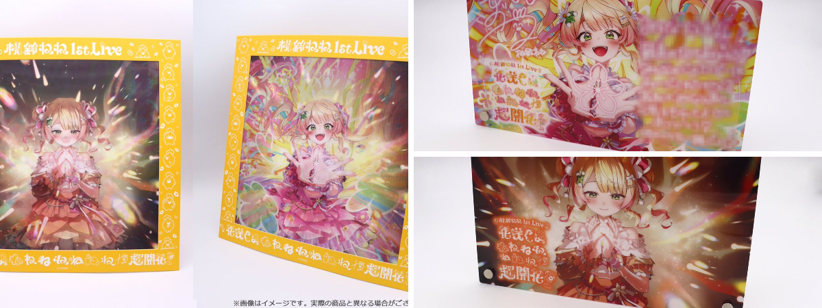 ホロライブ 大空スバル　白銀ノエル　猫又おかゆ　桃鈴ねね　チェキ風カード9枚‼︎ ホロライブプロダクション【公式】 در X: «🍑#桃鈴ねね 1stライブ🍑 桃