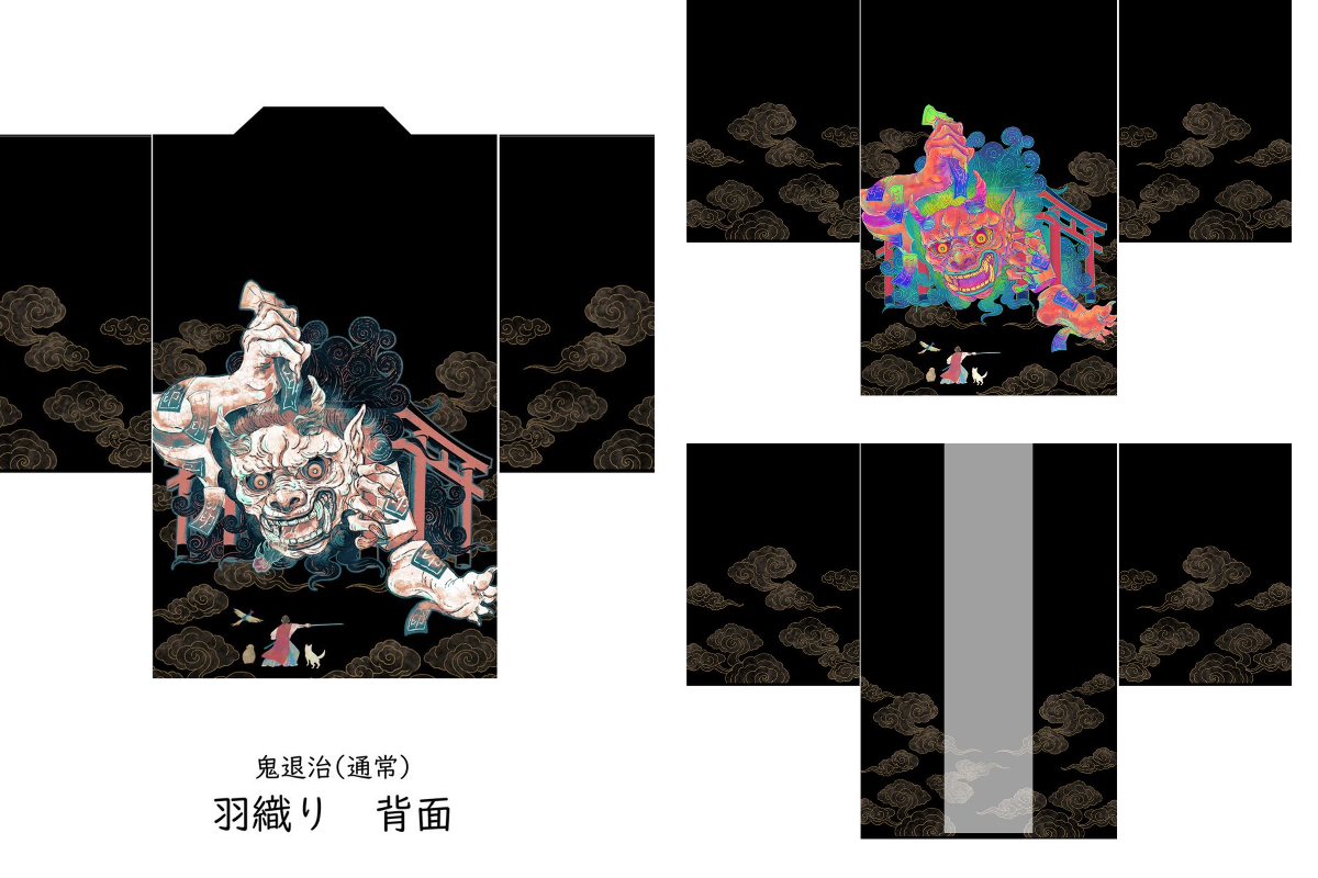 妖装飾屋 廣天︎︎︎︎︎︎ 🪷 в X: „次回羽織り受注受け付けより鬼