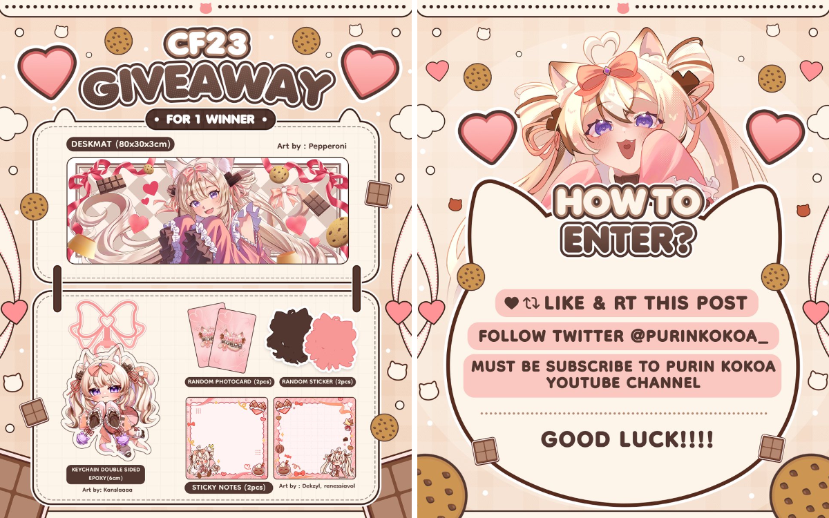 Purin Kokoa 🍮🍫 PO CF23 OPEN 𖹭 on X: 