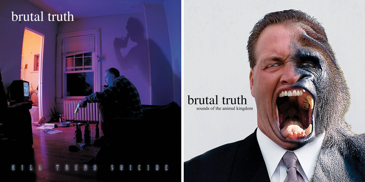 デッドストック brutal truth バンドT Animal Kingdom Sounds Of The