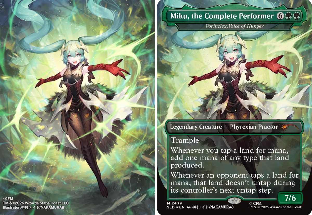 中村エイト в X: „《Miku, the Complete Performer》（《飢餓の声