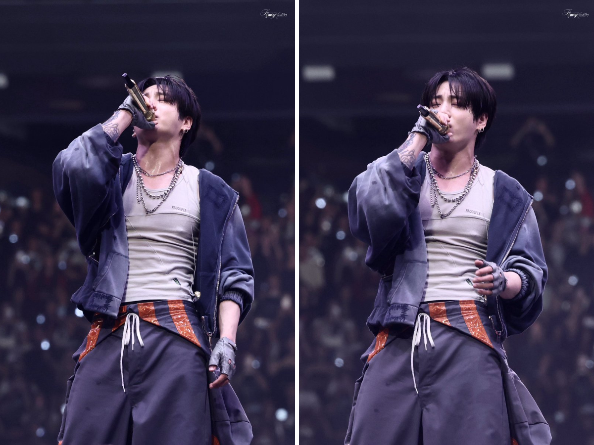 To_jungkook.97 в X: „260901 정국 LA 🐰🖤 #BTS_ARIRANG #전정국