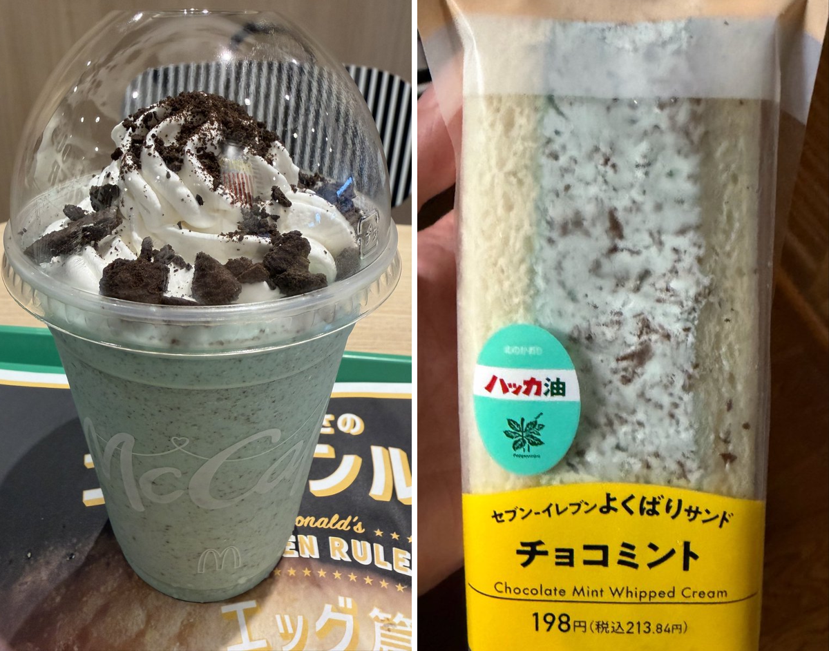 ゆうこ в X: „朝からチョコミントして帰りにチョコミント買ってきた“ / X