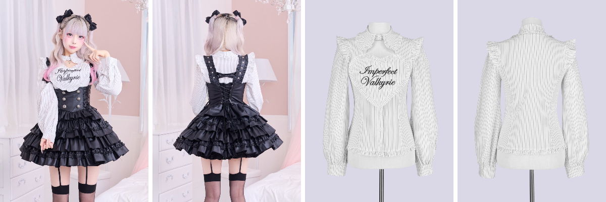 ♡*♡様 QOOZA ブラウス トッペス ブラック 黒 ハートトップス ハートブ QOOZA【クーザ】 в X: „🩶IMVAL🤍 Heart Bib Blouse“ / X