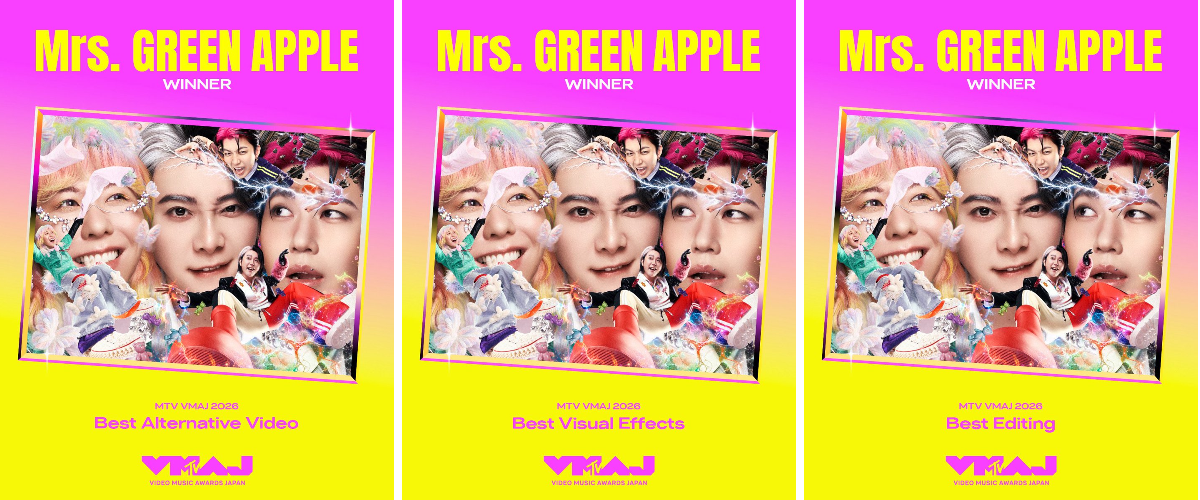 Mrs. GREEN APPLE on X: 