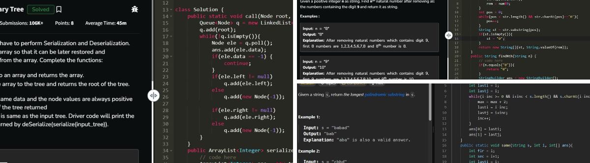 Summit on X: "And Today... Serialize & Deserialize a Tree Nth Number ...