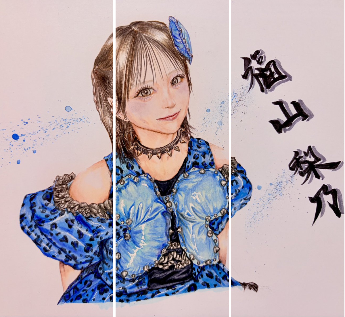 福山梨乃 サイン入りチェキ ギャルロリータ カラス on X: 