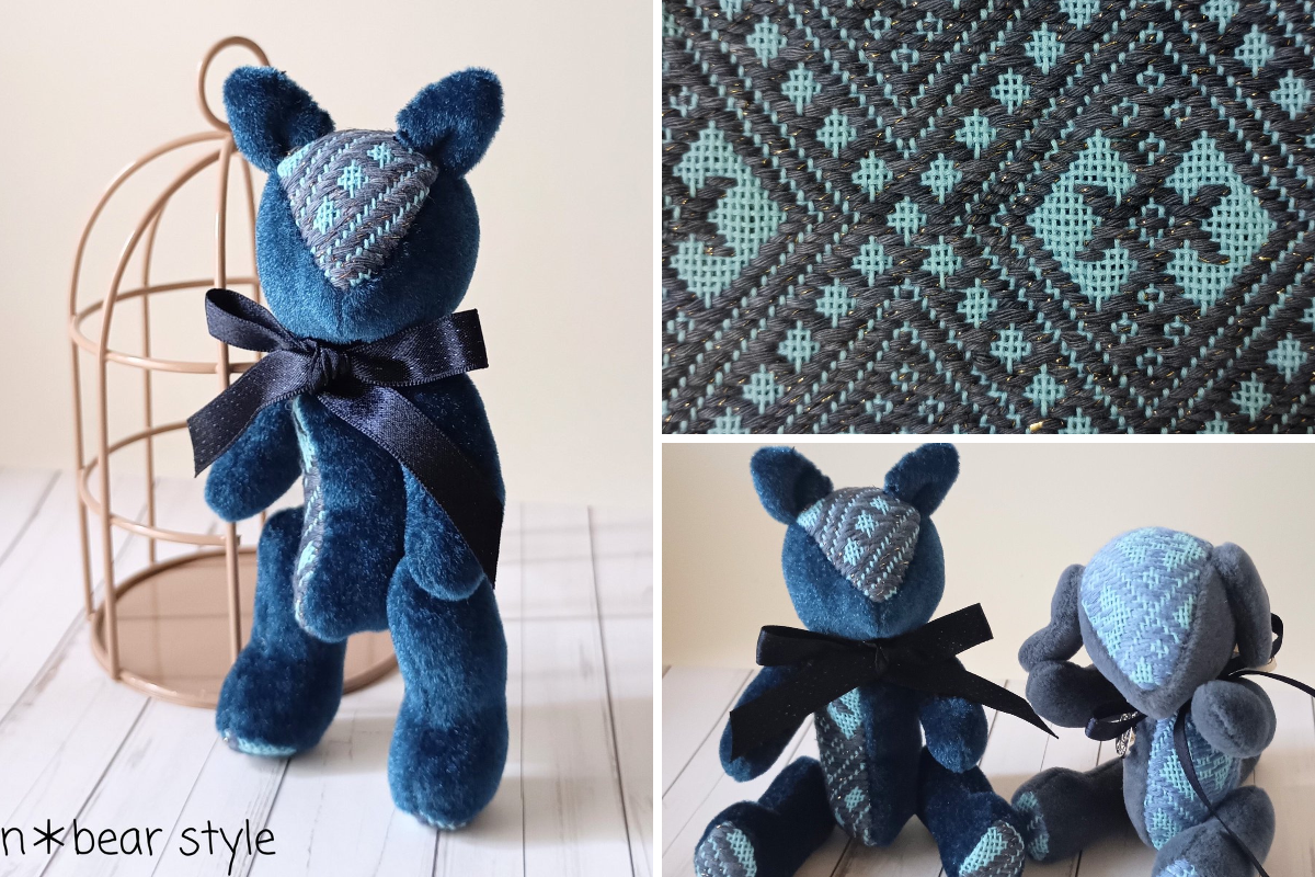 こひろ＠こぎん刺しのテディベア作家 kogin＊bear style on X: 