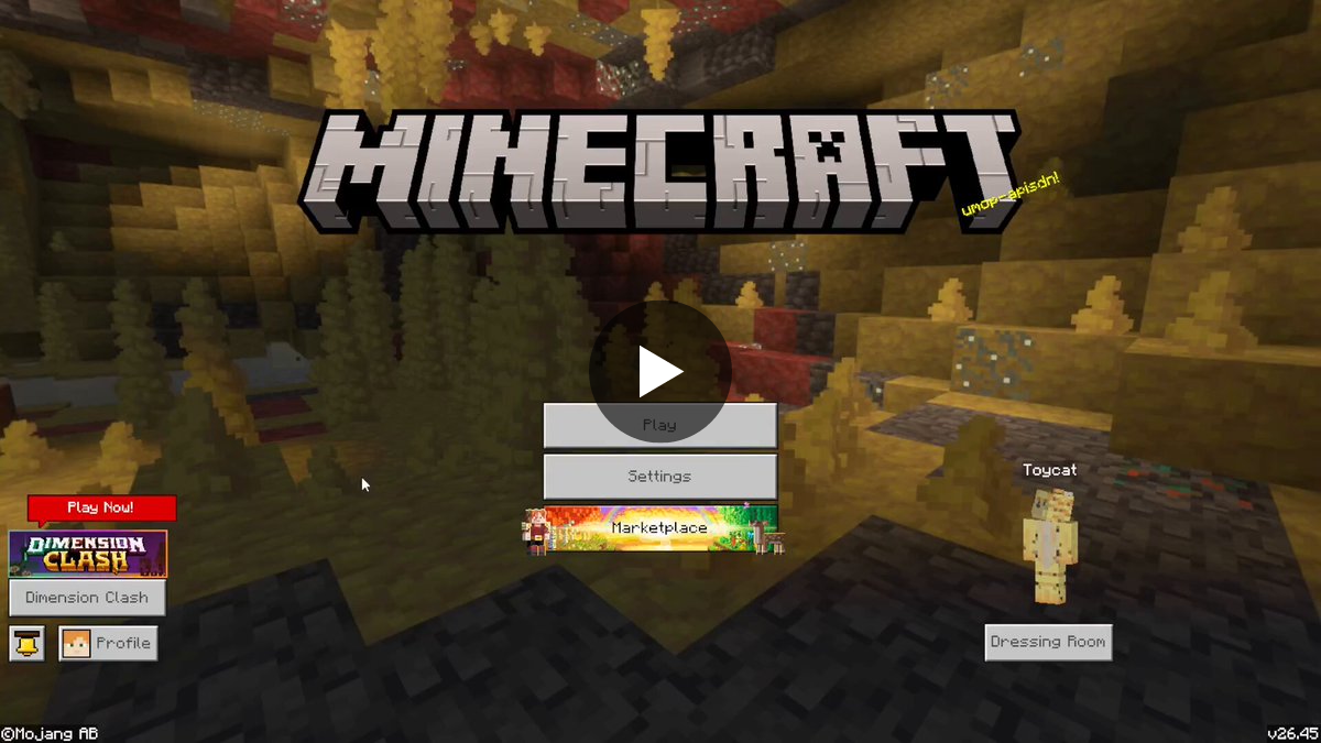 Follow-up post or quote screenshot of the Minecraft Bedrock Live date reveal