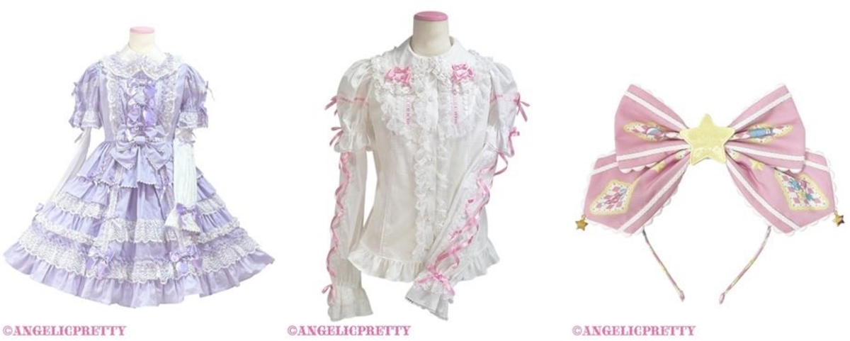 Angelic Pretty Laceホイップ付け袖ワンピース ラベンダー Angelic Pretty渋谷店 on X: 