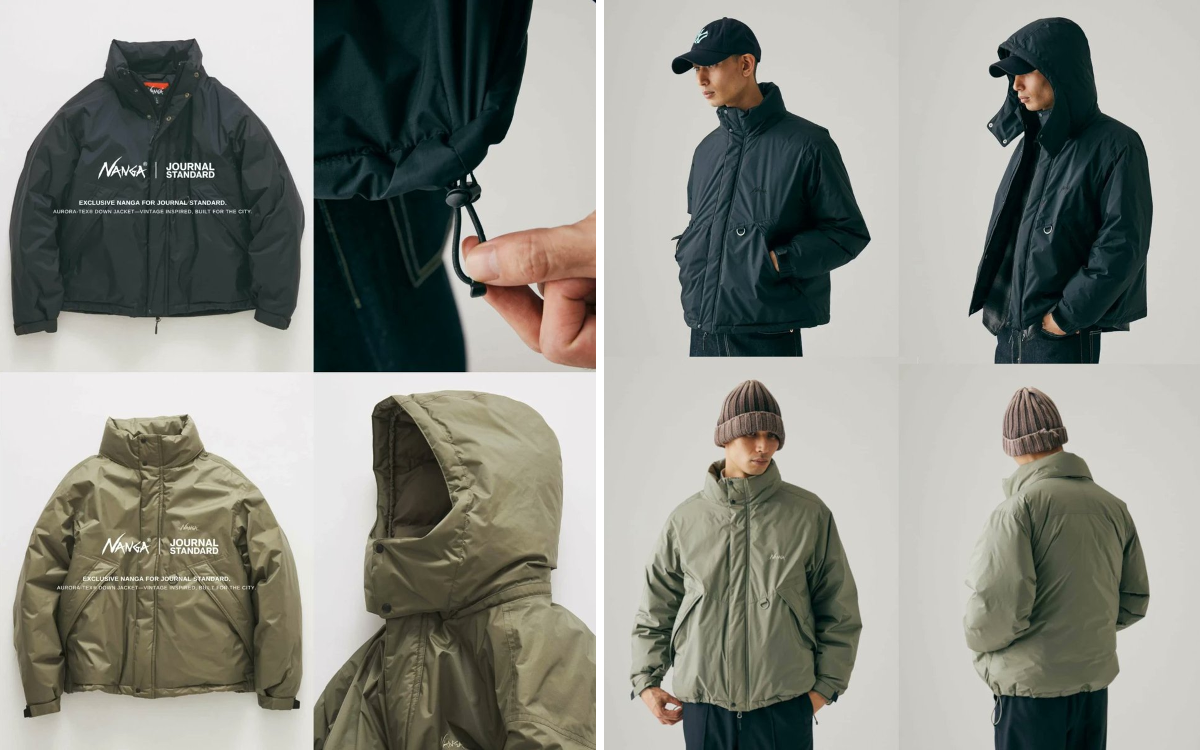 26SS ジャーナルスタンダードラックス　アーメンラウンドカラー ジャケット Yakkun в X: „JOURNAL STANDARD × NANGA 26FW『AURORA-TEX® ダウン